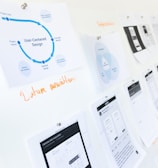 white printer paper on white wall